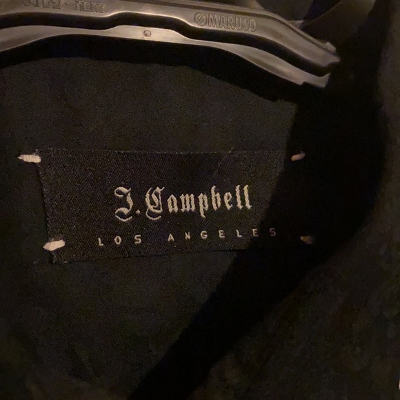 Black long sleeve shirt with print - Picture 2 of 6